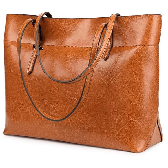 Handbags - Genuine Leather Purse Tote Handbag